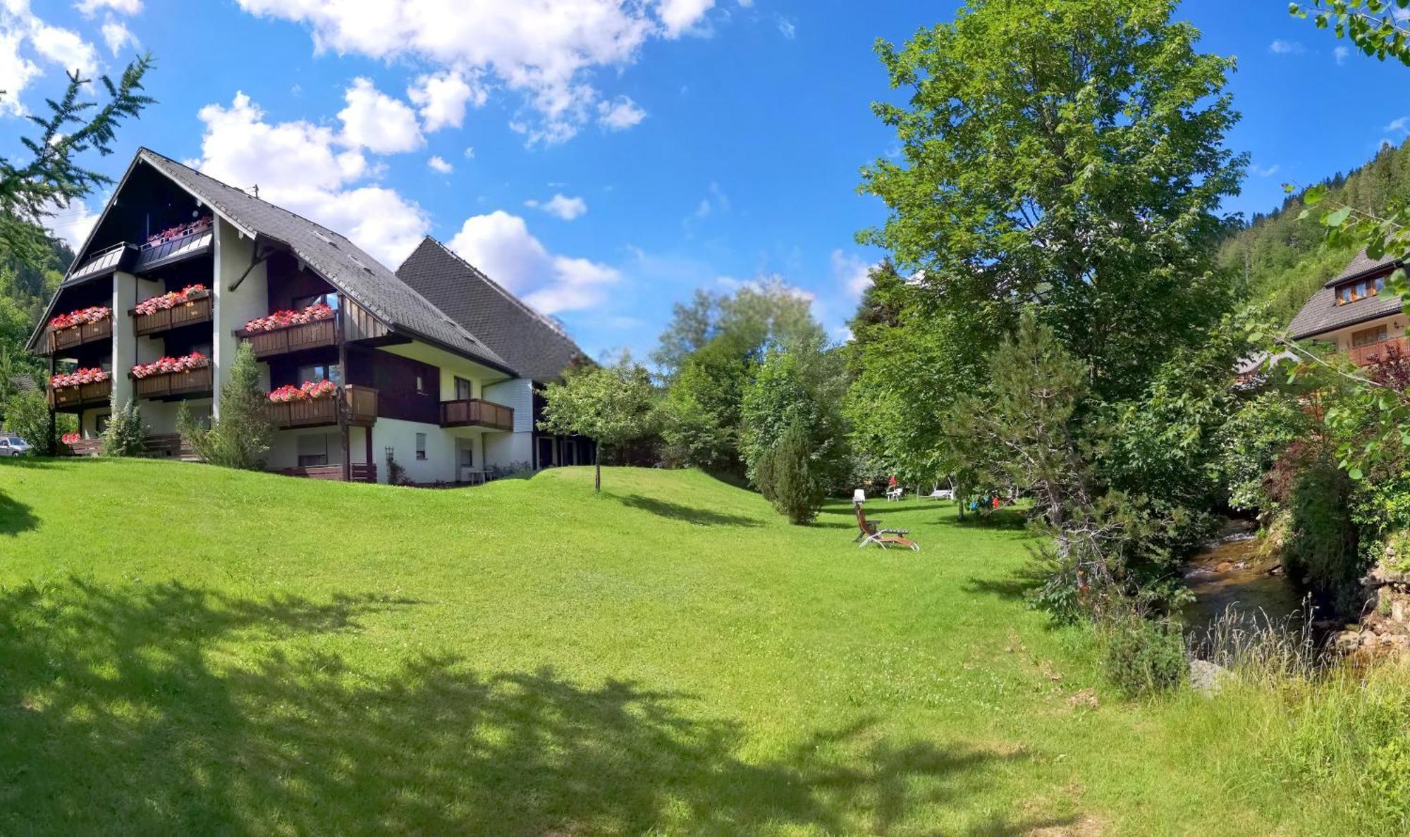 Naturidyll Am Fluss - Albmatte - Grosser Garten Zum Grillen Und Entspannen-direkt Neben Dem Radon Revitalbad Mit Sauna Und Thermalbecken St. Blasien
